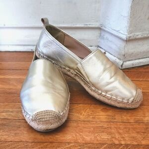 Sam Edelman Gold Espadrillas